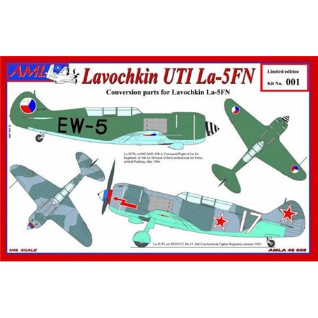 AML A48008 Lavochkin UTI La-5FN: Konwersja (1:48)