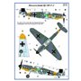 AML 1:35 Maski oraz kalkomanie do Messerschmitt Bf-109 F-2