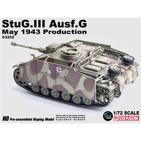 Dragon Armor 63252 StuG. III Ausf G. May 1943 Production 1/72