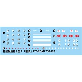 Pit Road W244 IJN Destroyer Shinikami 1944