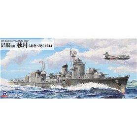 Pit Road W241 IJN Destroyer Akizuki with Hull Parts