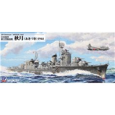 Pit Road 1:700 IJN Akizuki W/HULL PARTS - JAPANESE DESTROYER 