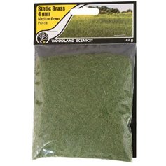 Woodland Scenics Trawa statyczna MEDIUM GREEN STATIC GRASS - 4mm