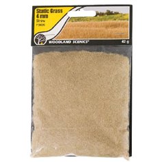 Woodland Scenics Trawa statyczna STRAW STATIC GRASS - 4mm