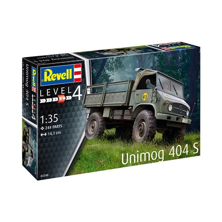 Revell 63348 Model Set 1/35 Unimog 404 S