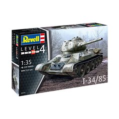 Revell 1:35 T-34/85 - MODEL SET - z farbami 