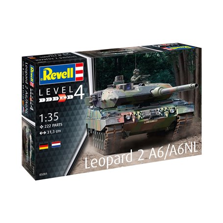 Revell 63281 Model Set 1/35 Leopard 2 A6/A6NL