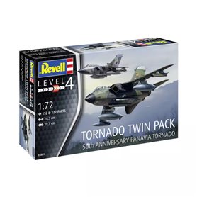 Revell 03801 1/72 TORNADO TWIN PACK 50th Anniversary Panavia Tornado