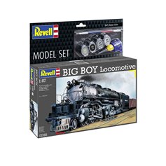 Revell 1:87 Big Boy - LOCOMOTIVE - MODEL SET - w/paints 