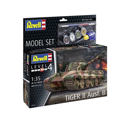 Revell 63249 Model Set 1/35 Tiger II Ausf. B