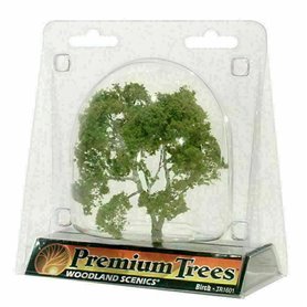 Woodland WTR1601 Premium Trees 4In. Brich Tree 1/