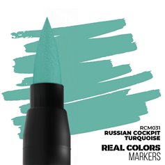 AK Interactive REAL COLORS MARKERS RCM-031 Russian Cockpit Torquoise