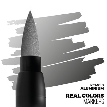 AK Interactive REAL COLORS MARKERS RCM-010 Aluminium