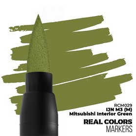 AK Interactive REAL COLORS MARKERS RCM-029 IJN M3 (M) Mitsubishi Interior Green