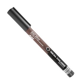 AK REAL COLORS MARKER RAL 8017 Rotbraun-Red Brown