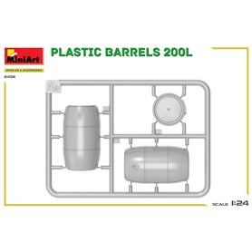 Mini Art 24011 Plastic Barrels 200 L