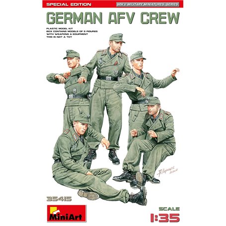 Mini Art 35415 German AFV Crew Special Edition