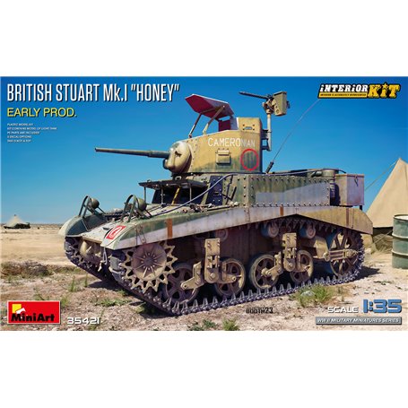 Mini Art 35421 British Stuart Mk.I "Honey" Early Prod. Interior Kit