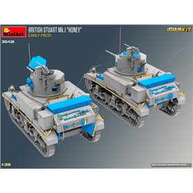 Mini Art 1:35 BRITISH STUART MK.I HONEY - EARLY PRODUCTION - INTERIOR KIT
