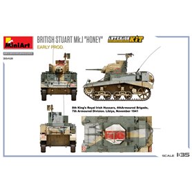 Mini Art 1:35 BRITISH STUART MK.I HONEY - EARLY PRODUCTION - INTERIOR KIT