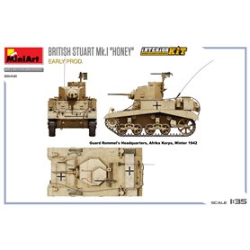 Mini Art 1:35 BRITISH STUART MK.I HONEY - EARLY PRODUCTION - INTERIOR KIT