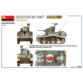 Mini Art 1:35 BRITISH STUART MK.I HONEY - EARLY PRODUCTION - INTERIOR KIT