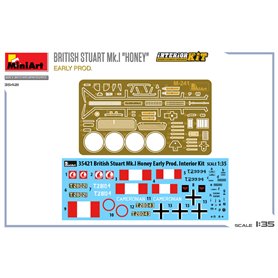 Mini Art 1:35 BRITISH STUART MK.I HONEY - EARLY PRODUCTION - INTERIOR KIT