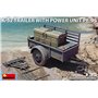 Mini Art 35426 K-52 Trailer w/ Power Unit PE-95