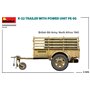 Mini Art 35426 K-52 Trailer w/ Power Unit PE-95