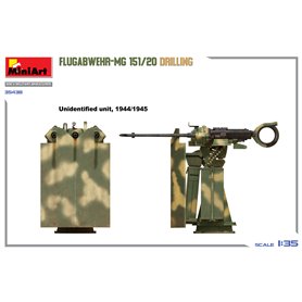 Mini Art 1:35 Flugabwehr-MG 151/20 Drilling