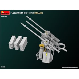 Mini Art 1:35 Flugabwehr-MG 151/20 Drilling