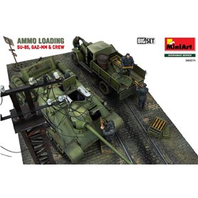 Mini Art 1:35 AMMO LOADING SU-85, GAZ-MM AND CREW - BIG SET