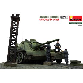 Mini Art 1:35 AMMO LOADING SU-85, GAZ-MM AND CREW - BIG SET