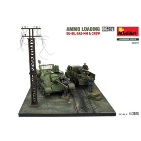 Mini Art 1:35 AMMO LOADING SU-85, GAZ-MM AND CREW - BIG SET