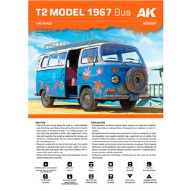 AK Interactive 1:35 T2 Model 1967 Bus
