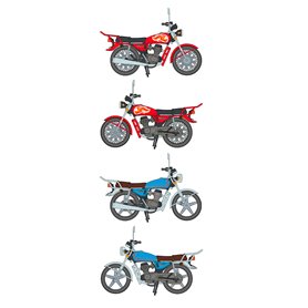AK Interactive 35027 CG125 Japanese Motorcycle