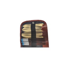 Zestaw narzędzi do rzeźbienia w etui