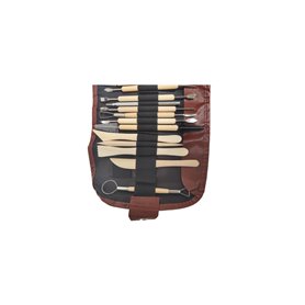Zestaw narzędzi do rzeźbienia w etui
