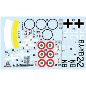 Italeri 1:72 Reggiane Re.2002 Ariete