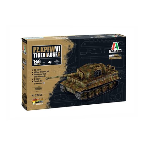 Italeri 1:56 Pz. Kpfw. VI Tiger I Ausf E