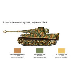 Italeri 1:56 Pz. Kpfw. VI Tiger I Ausf E