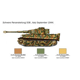 Italeri 1:56 Pz. Kpfw. VI Tiger I Ausf E