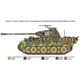 Italeri 1:72 Pz.Kpfw.V Panther Ausf.A