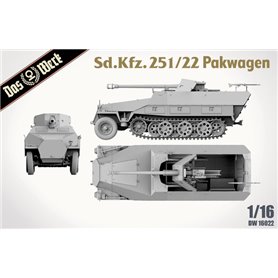 Das Werk DW16022 Sd.Kfz. 251/22 Ausf.D "Pakwagen"