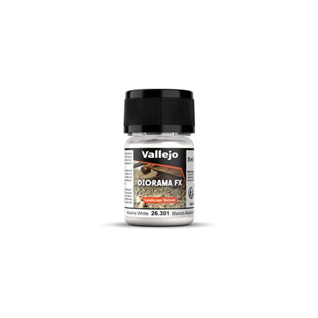 Vallejo Diorama FX Lansc. Text. Alkaline White 0,5 - 1 mm 