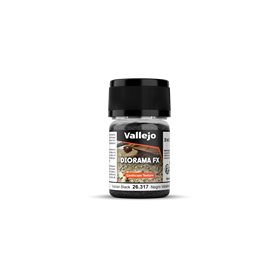 Vallejo Diorama FX Lansc. Text. Vulcan Black 0,1 - 2 mm - 