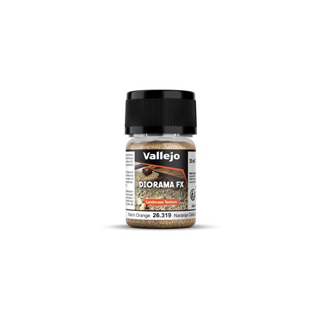 Vallejo Diorama FX Lansc. Text. Warm Orange 0,1 - 0,6 mm -