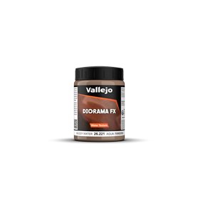 Vallejo Diorama FX Water Text. Muddy Water - 200 ml