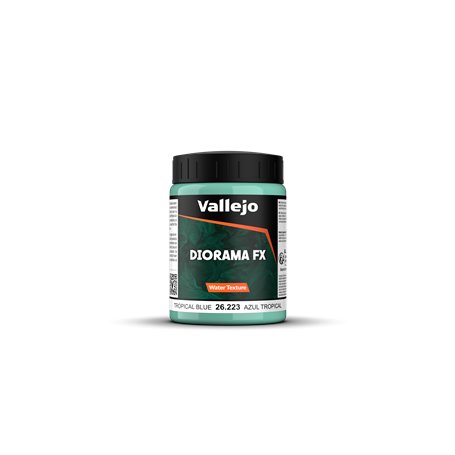 Vallejo Diorama FX Water Text. Tropical Water - 200 ml