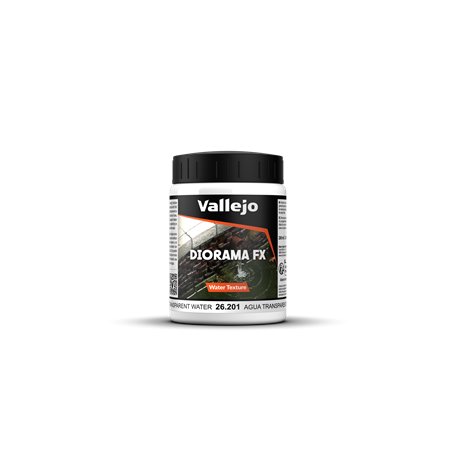 Vallejo WATER TEXTURE - TRANSPARENT WATER - przeźroczysta woda - 200ml